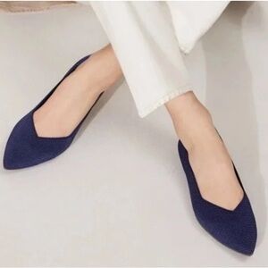 Rothy’s The Point II Navy Blue Size 8